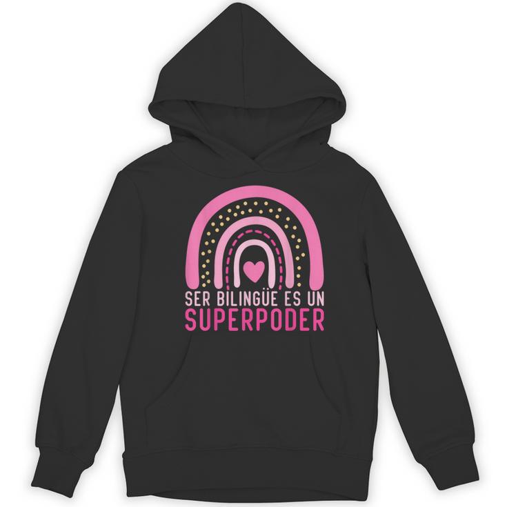 Ser Bilingue Es Un Superpoder Spanish Teacher Esl Teacher Women's Hoodie, novelty gifts, funny gifts Ser Bilingue Es Un Superpoder Spanish Teacher Esl Teacher Women's Hoodie, novelty gifts, funny gifts