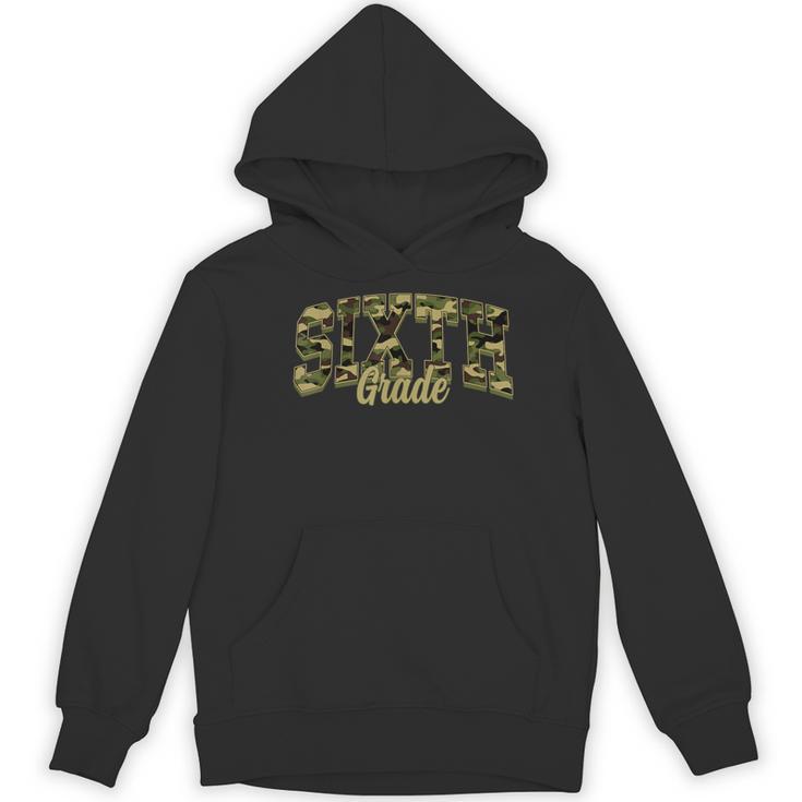 Sixth Grade Teacher Student Camouflage Back To School Women's Hoodie, novelty gifts, funny gifts Sixth Grade Teacher Student Camouflage Back To School Women's Hoodie, novelty gifts, funny gifts