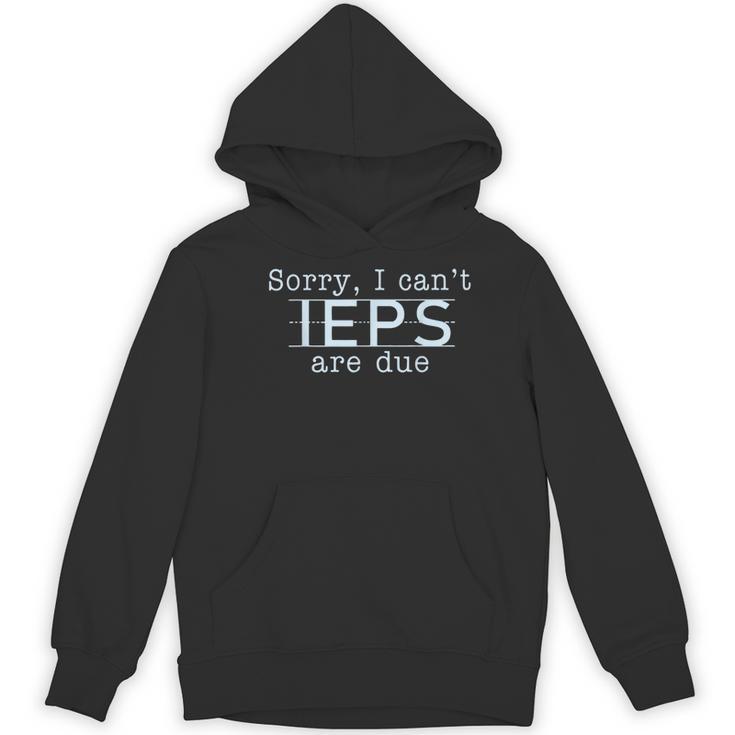 Sorry I Can't IEPS Are Due Special Education Teacher For Men Women Women's Hoodie, novelty gifts, funny gifts