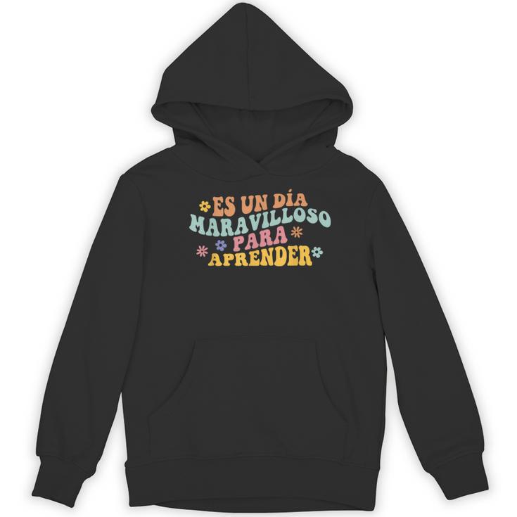 Spanish Teacher Dual Language Bilingual Teacher Cute Preppy Women's Hoodie, novelty gifts, funny gifts