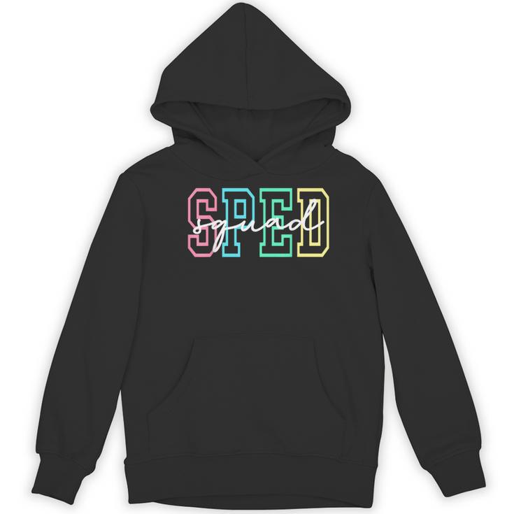 SPED Squad Team SPED Teacher Special Education Teacher Women's Hoodie, novelty gifts, funny gifts SPED Squad Team SPED Teacher Special Education Teacher Women's Hoodie, novelty gifts, funny gifts