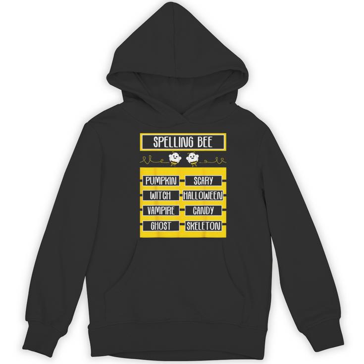 Spelling Bee Halloween Teachers Bee Spelling Competition Women's Hoodie, novelty gifts, funny gifts