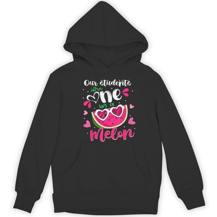 Our Students Are One In A Melon Teacher Watermelon Summer Women's Hoodie, novelty gifts, funny gifts