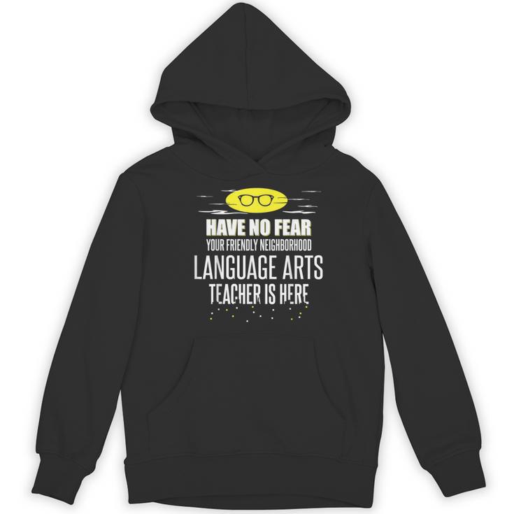 Super Language Arts Teacher Have No Fear T-Shirt Women's Hoodie, novelty gifts, funny gifts