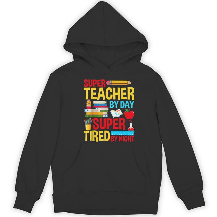 Super Teacher By Day Super Tired By Night Superhero Teacher Women's Hoodie, novelty gifts, funny gifts Super Teacher By Day Super Tired By Night Superhero Teacher Women's Hoodie, novelty gifts, funny gifts
