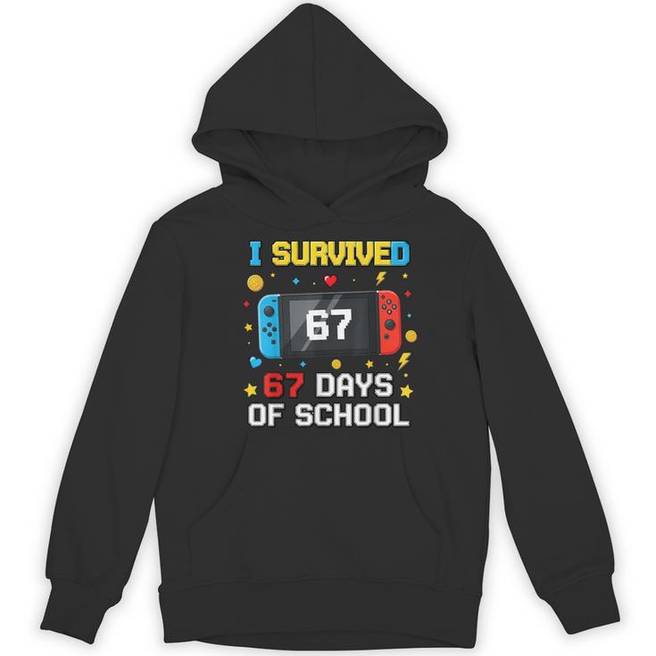 I Survived 67 Days Of School 67 Teacher Squad Matching Women's Hoodie, novelty gifts, funny gifts