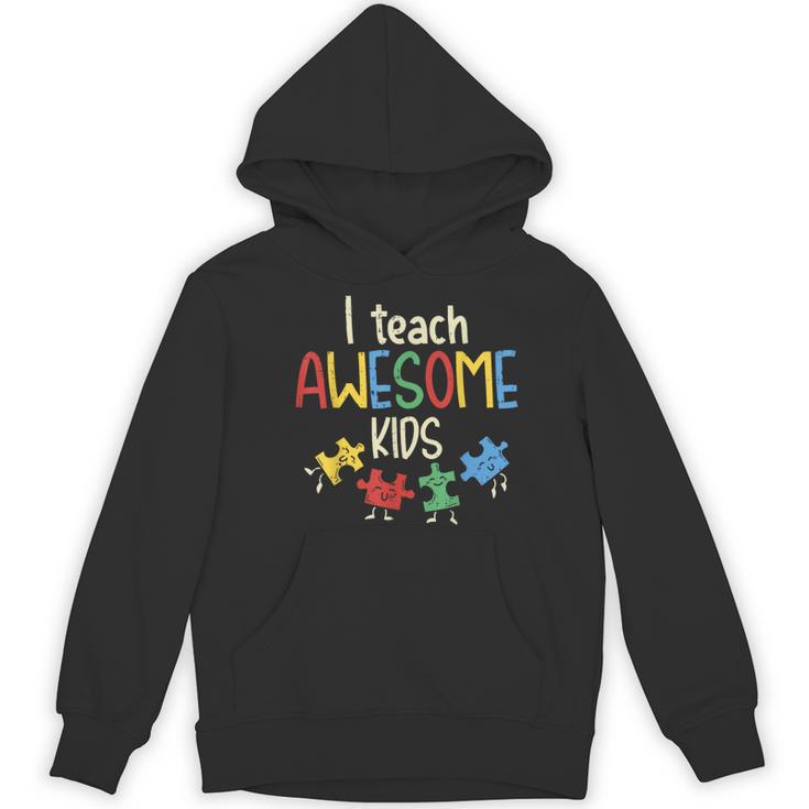 I Teach Awesome Kids Shirt Autism Special Education Teacher Women's Hoodie, novelty gifts, funny gifts I Teach Awesome Kids Shirt Autism Special Education Teacher Women's Hoodie, novelty gifts, funny gifts