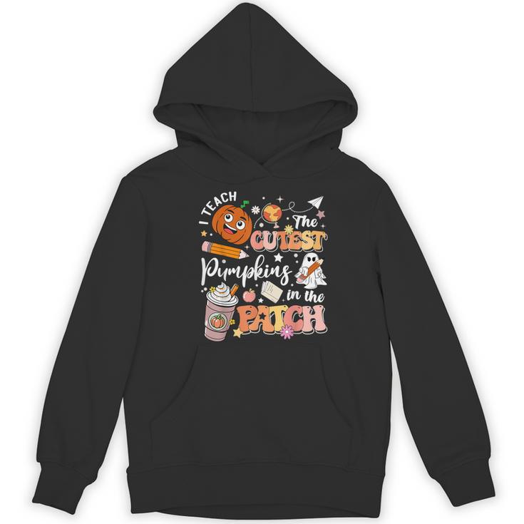 I Teach The Cutest Pumpkins In The Patch Halloween Teacher Women's Hoodie, novelty gifts, funny gifts I Teach The Cutest Pumpkins In The Patch Halloween Teacher Women's Hoodie, novelty gifts, funny gifts