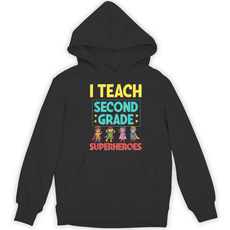 I Teach Second Grade Superheroes Teacher Superhero Women's Hoodie, novelty gifts, funny gifts I Teach Second Grade Superheroes Teacher Superhero Women's Hoodie, novelty gifts, funny gifts