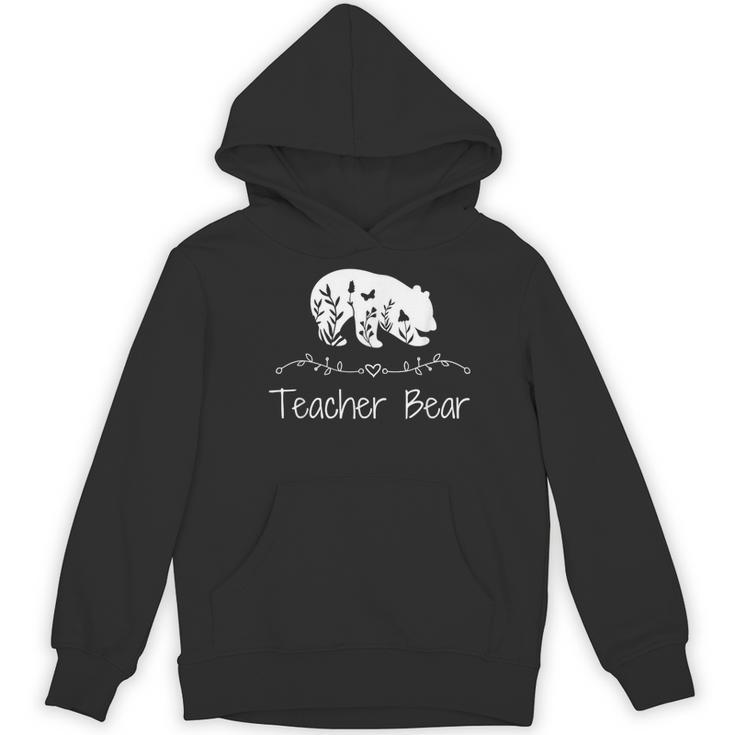 Teacher Bear For Educators Teacher Appreciation Women's Hoodie, novelty gifts, funny gifts