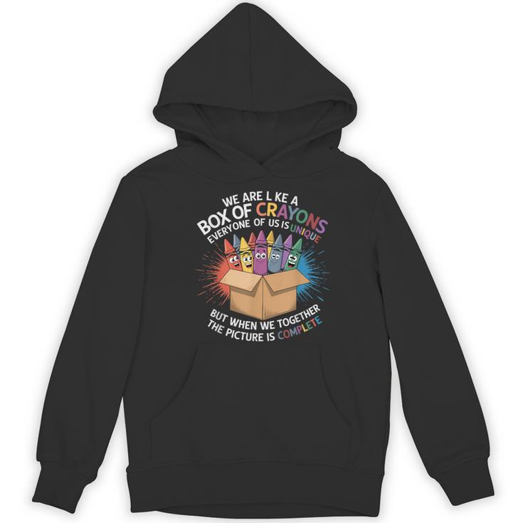 Teacher We Are Like a Box Of Crayons Women's Hoodie, novelty gifts, funny gifts Teacher We Are Like a Box Of Crayons Women's Hoodie, novelty gifts, funny gifts