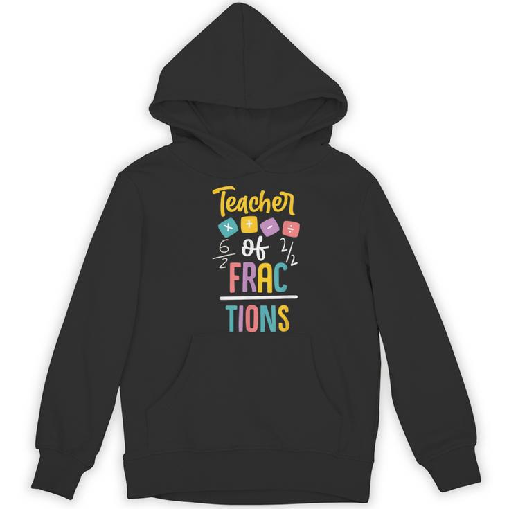 Teacher Of Fractions For Math Teacher Women's Hoodie, novelty gifts, funny gifts