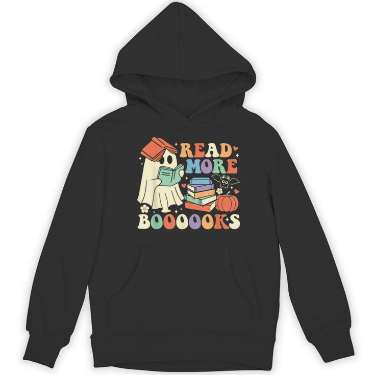 Teacher Halloween Cute Booooks Ghost Read More Books Women's Hoodie, novelty gifts, funny gifts