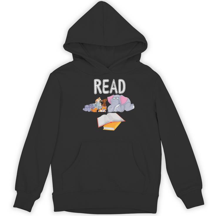 Teacher Library Read Book Club Piggie Elephant Pigeons Men Women Kids Women's Hoodie, novelty gifts, funny gifts