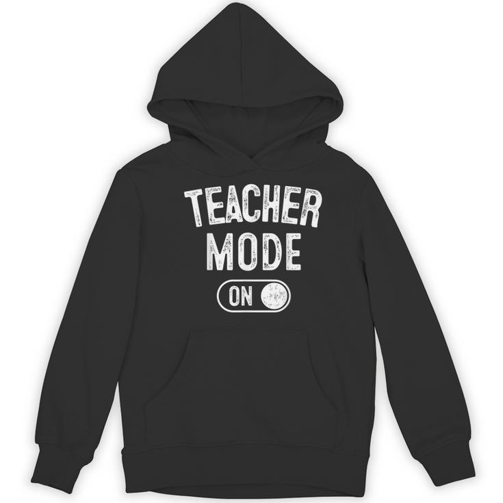Teacher Mode On School Education Educator Women's Hoodie, novelty gifts, funny gifts