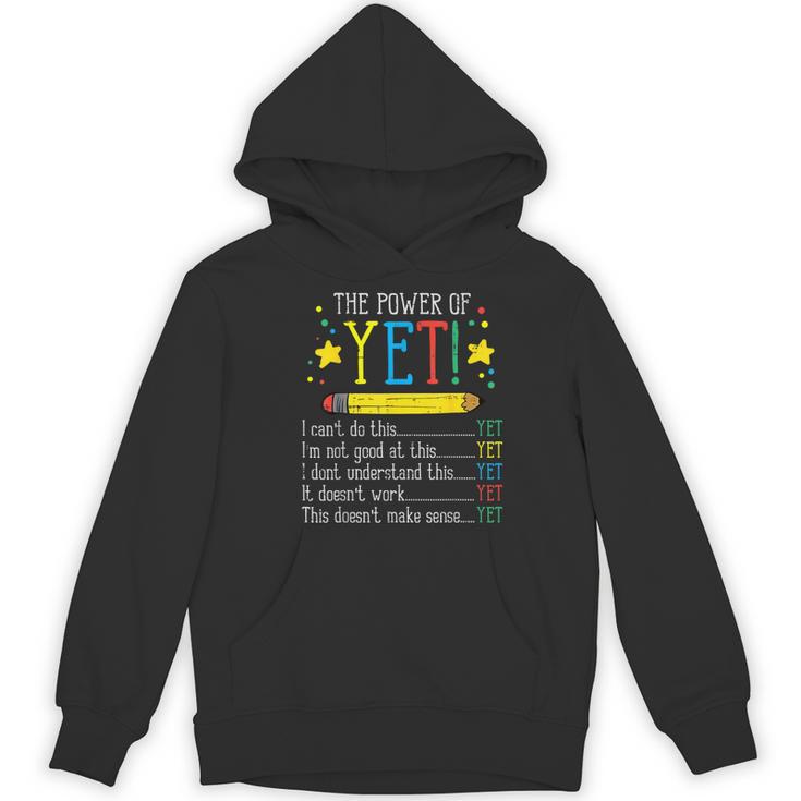 Teacher Power Of Yet Cant Do This Inspirational Women Men Women's Hoodie, novelty gifts, funny gifts Teacher Power Of Yet Cant Do This Inspirational Women Men Women's Hoodie, novelty gifts, funny gifts