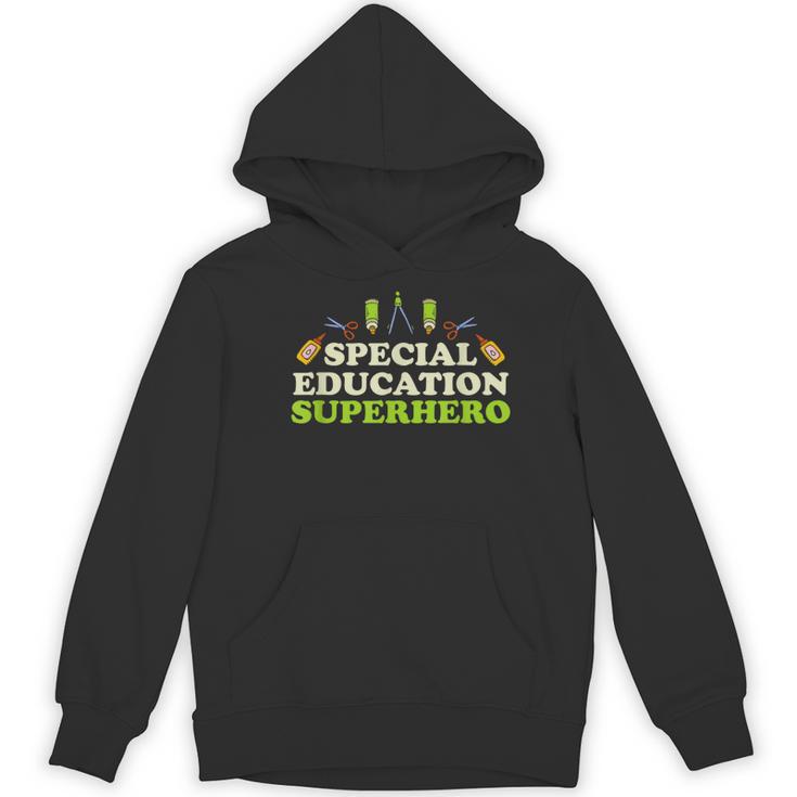 Teacher Superhero Student Educator Special Education Women's Hoodie, novelty gifts, funny gifts