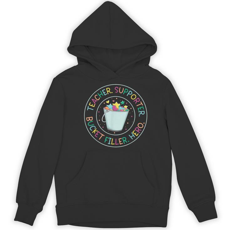 Teacher Supporter Bucket Filler Hero Women's Hoodie, novelty gifts, funny gifts