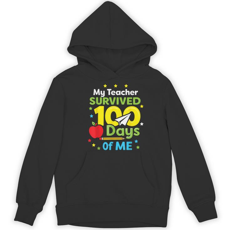 My Teacher Survived 100 Days Of Me Women's Hoodie, novelty gifts, funny gifts My Teacher Survived 100 Days Of Me Women's Hoodie, novelty gifts, funny gifts