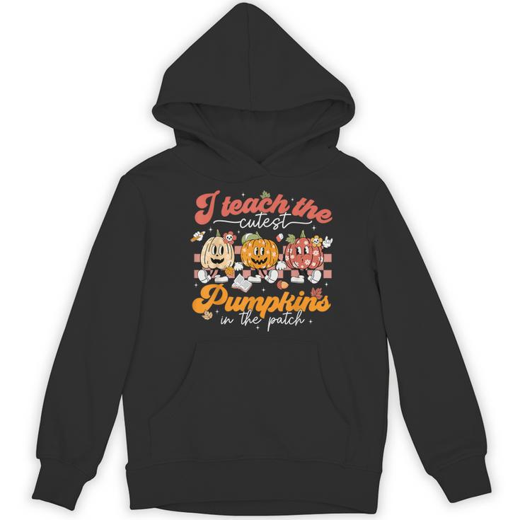Teacher I Teach The Cutest Pumpkins In The Patch Fall Autumn Women's Hoodie, novelty gifts, funny gifts Teacher I Teach The Cutest Pumpkins In The Patch Fall Autumn Women's Hoodie, novelty gifts, funny gifts