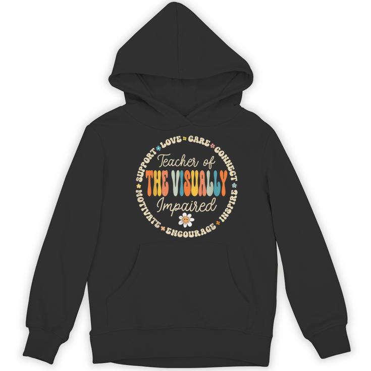 Teacher Of The Visually Impaired Back To School Team For Men Women Girls Kids Women's Hoodie, novelty gifts, funny gifts Teacher Of The Visually Impaired Back To School Team For Men Women Girls Kids Women's Hoodie, novelty gifts, funny gifts