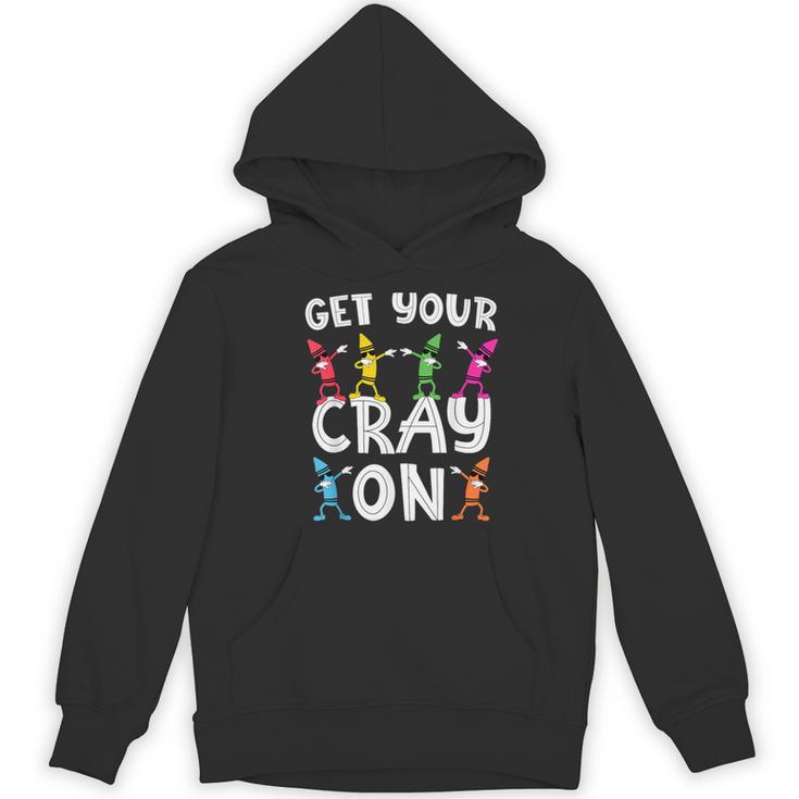 Teacher's Get Your Cray On Dabbing Crayons Women's Hoodie, novelty gifts, funny gifts Teacher's Get Your Cray On Dabbing Crayons Women's Hoodie, novelty gifts, funny gifts