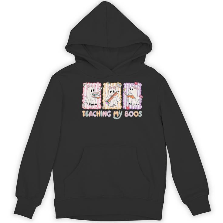 Teaching Is My Boos Teacher Ghost Halloween Women Girls Women's Hoodie, novelty gifts, funny gifts Teaching Is My Boos Teacher Ghost Halloween Women Girls Women's Hoodie, novelty gifts, funny gifts