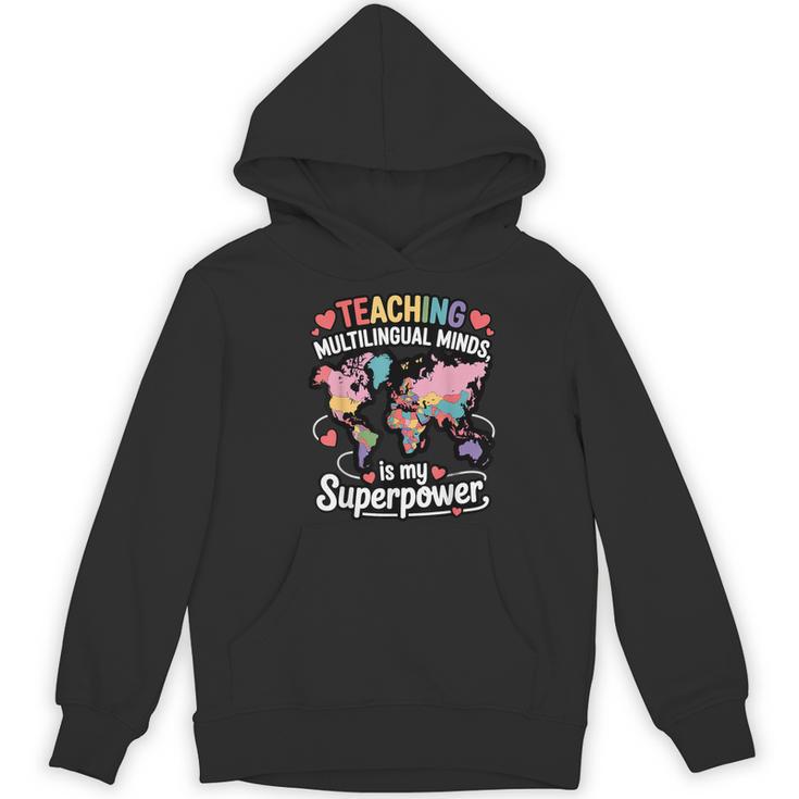 Teaching Multilingual Minds Learners English ESL Teacher Women's Hoodie, novelty gifts, funny gifts Teaching Multilingual Minds Learners English ESL Teacher Women's Hoodie, novelty gifts, funny gifts