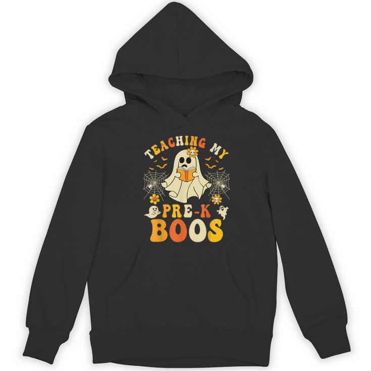 Teaching My Pre-K Boos Crew Teachers Halloween Ghost Women's Hoodie, novelty gifts, funny gifts Teaching My Pre-K Boos Crew Teachers Halloween Ghost Women's Hoodie, novelty gifts, funny gifts