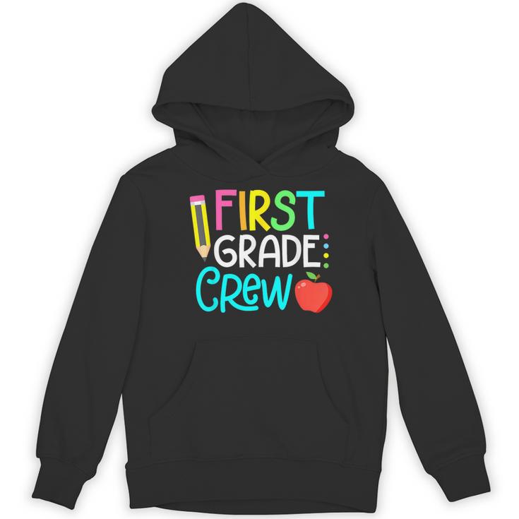 Team 1st Grade Crew Back To School 1st Grade Teacher Kids Women's Hoodie, novelty gifts, funny gifts