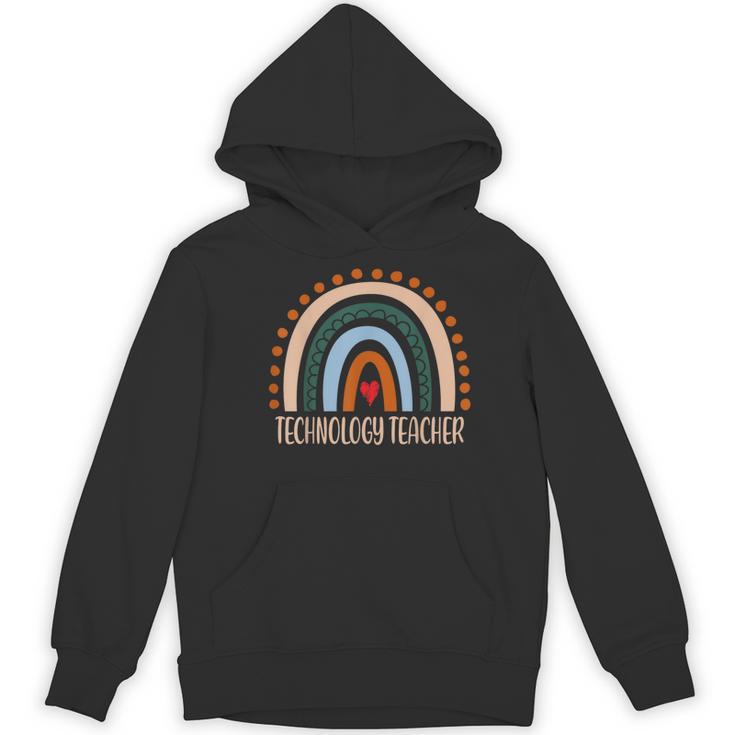 Technology Teacher Rainbow Appreciation Day Back To School For Men Women Women's Hoodie, novelty gifts, funny gifts Technology Teacher Rainbow Appreciation Day Back To School For Men Women Women's Hoodie, novelty gifts, funny gifts