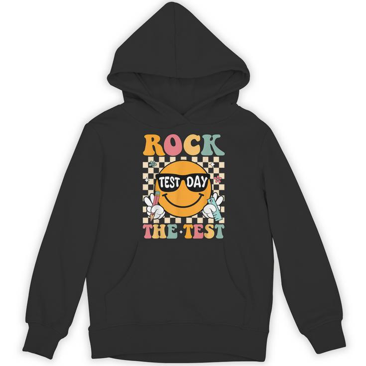 Test Day Rock The Test Teacher Testing Day You Got This Women's Hoodie, novelty gifts, funny gifts