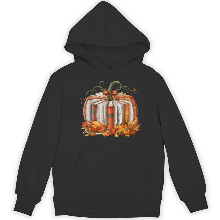 Thanksgiving Book Pumpkin Reading Teachers Fall Lovers Boys Women's Hoodie, novelty gifts, funny gifts Thanksgiving Book Pumpkin Reading Teachers Fall Lovers Boys Women's Hoodie, novelty gifts, funny gifts