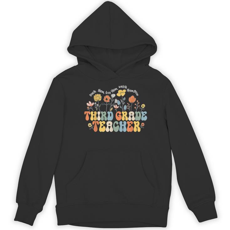 Third 3rd Grade Teacher Appreciation Teaching Wildflowers Women's Hoodie, novelty gifts, funny gifts Third 3rd Grade Teacher Appreciation Teaching Wildflowers Women's Hoodie, novelty gifts, funny gifts