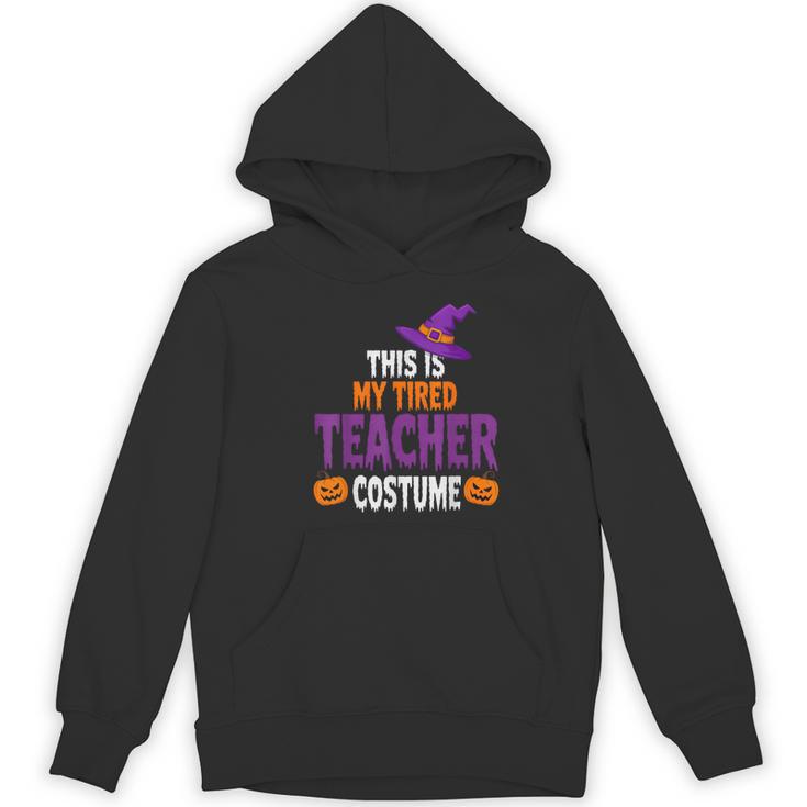 Tired Teacher Costume For Halloween Teachers Women's Hoodie, novelty gifts, funny gifts Tired Teacher Costume For Halloween Teachers Women's Hoodie, novelty gifts, funny gifts