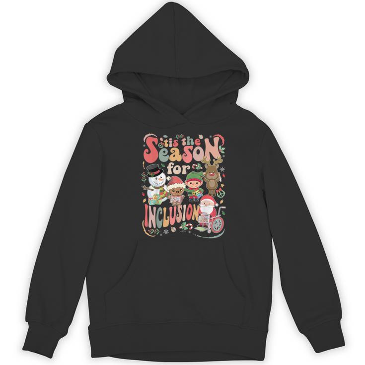 Tis The Season For Inclusion Christmas Sped Teacher Women's Hoodie, novelty gifts, funny gifts