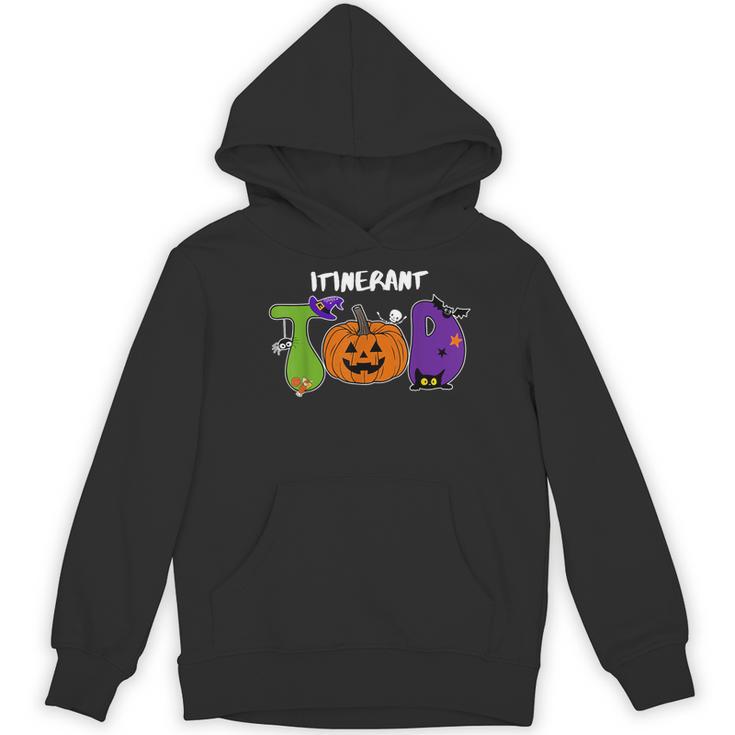 TOD Itinerant Teacher Of The Deaf Halloween ASL Interpreters Women's Hoodie, novelty gifts, funny gifts TOD Itinerant Teacher Of The Deaf Halloween ASL Interpreters Women's Hoodie, novelty gifts, funny gifts