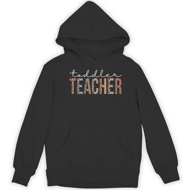 Toddler Teacher Leopard Appreciation For Women For Work Women's Hoodie, novelty gifts, funny gifts Toddler Teacher Leopard Appreciation For Women For Work Women's Hoodie, novelty gifts, funny gifts