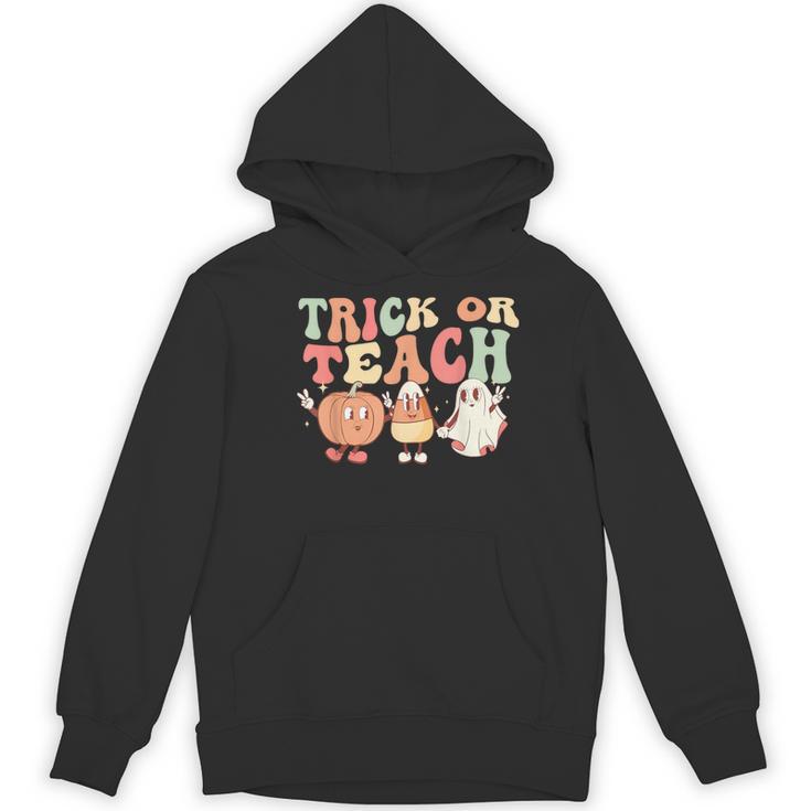 Trick Or Teach Pumpkin Candy Corn Ghost Halloween Teacher Women's Hoodie, novelty gifts, funny gifts Trick Or Teach Pumpkin Candy Corn Ghost Halloween Teacher Women's Hoodie, novelty gifts, funny gifts