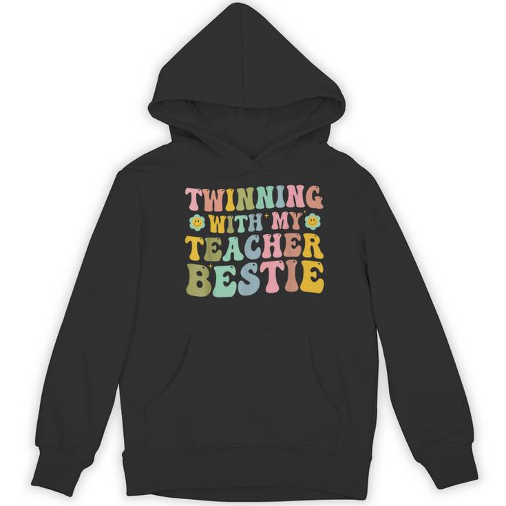 Twinning With My Teacher Bestie Twin Day Matching Teachers For Men Women Girls Kids Women's Hoodie, novelty gifts, funny gifts Twinning With My Teacher Bestie Twin Day Matching Teachers For Men Women Girls Kids Women's Hoodie, novelty gifts, funny gifts