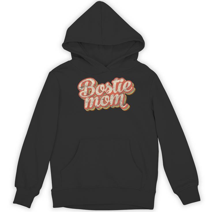 Vintage Boston Terrier Mom Dog Lover Pet Bostie Mama Men Women Girls Kids Women's Hoodie, novelty gifts, funny gifts