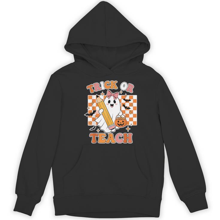 Vintage Teacher Shirt Women Trick Or Teach Halloween Women's Hoodie, novelty gifts, funny gifts Vintage Teacher Shirt Women Trick Or Teach Halloween Women's Hoodie, novelty gifts, funny gifts