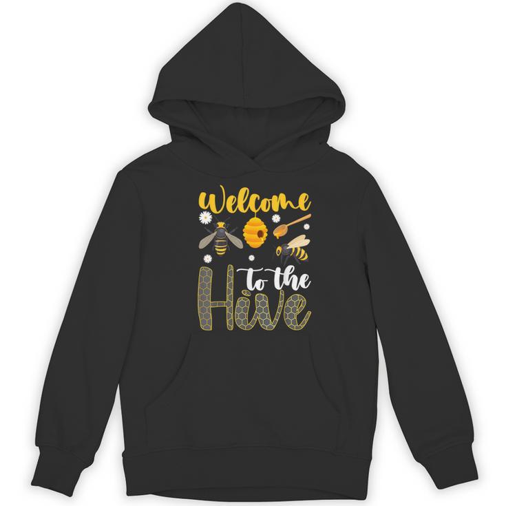 Welcome To The Hive Bee Teacher Back To School Women's Hoodie, novelty gifts, funny gifts