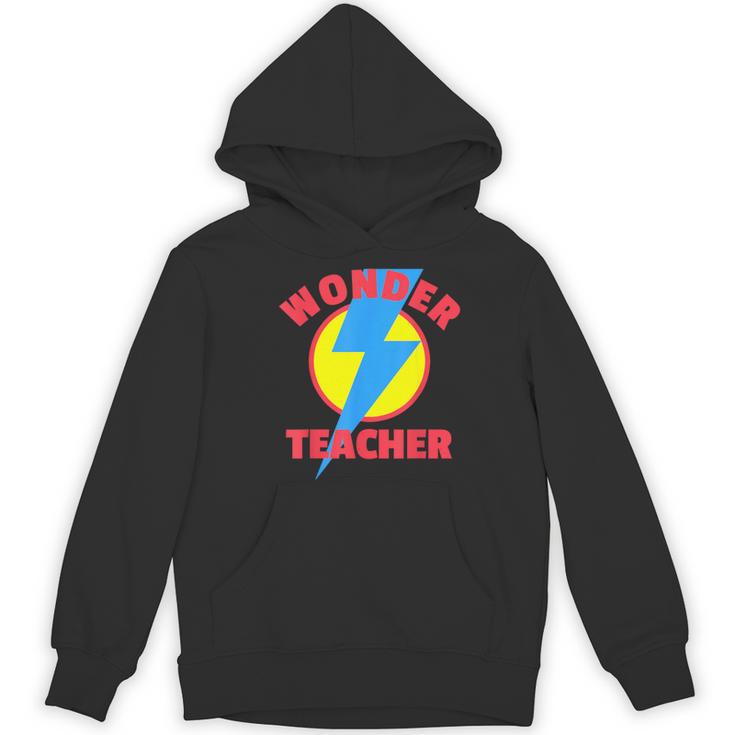 Wonder Teacher Teacher Halloween Tshirt Women's Hoodie, novelty gifts, funny gifts