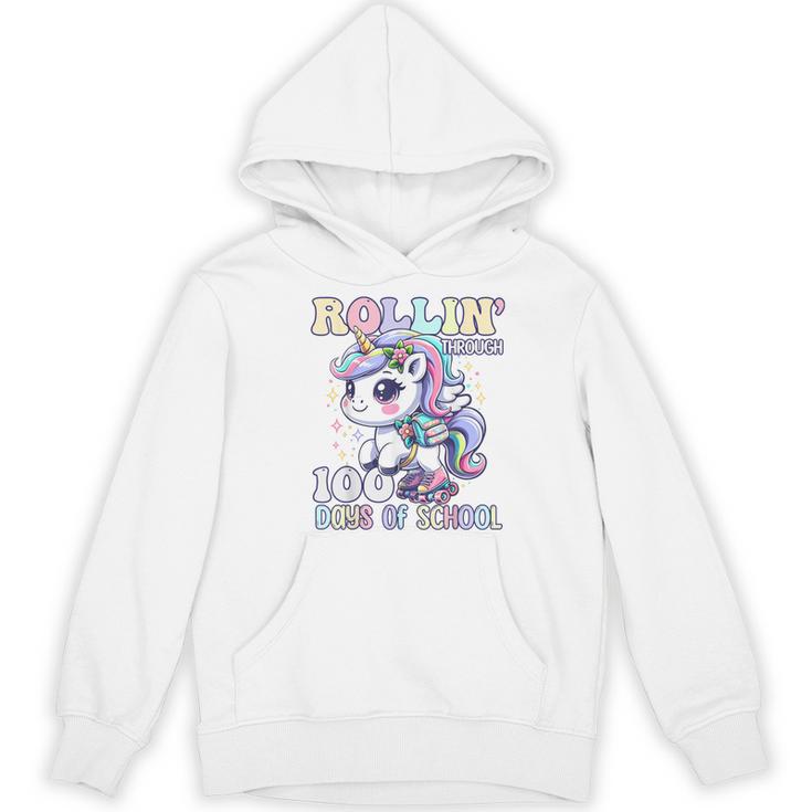100 Days Of School Girls Teacher 100th Day Unicorn Outfit Women's Hoodie, novelty gifts, funny gifts 100 Days Of School Girls Teacher 100th Day Unicorn Outfit Women's Hoodie, novelty gifts, funny gifts