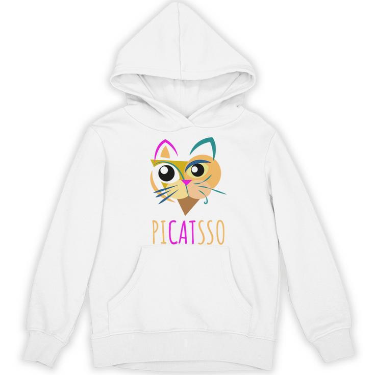 Abstract Cat Art Picatsso Shirt For Art Teachers Women's Hoodie, novelty gifts, funny gifts Abstract Cat Art Picatsso Shirt For Art Teachers Women's Hoodie, novelty gifts, funny gifts