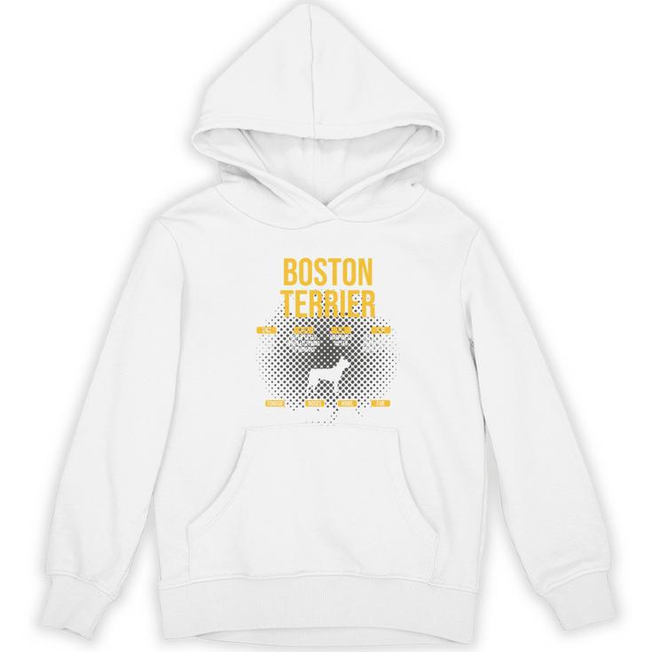 Anatomy Of Boston Terrier Dog Lover Women's Hoodie, novelty gifts, funny gifts