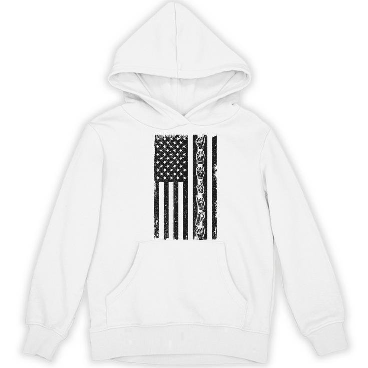 ASL Flag Sign Language Deaf ASL Teacher For Men Women Women's Hoodie, novelty gifts, funny gifts ASL Flag Sign Language Deaf ASL Teacher For Men Women Women's Hoodie, novelty gifts, funny gifts