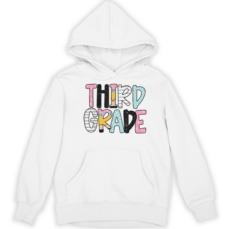 Back To School Third Grade Teacher First Day Of 3rd Grade Women's Hoodie, novelty gifts, funny gifts Back To School Third Grade Teacher First Day Of 3rd Grade Women's Hoodie, novelty gifts, funny gifts