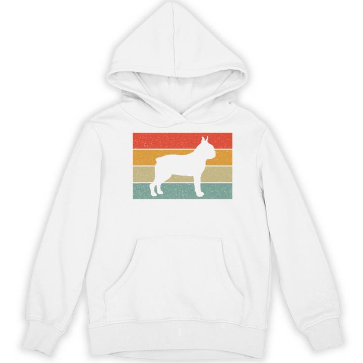 Boston Terrier Dog Lover Retro Vintage Cool For Dog Owner Women's Hoodie, novelty gifts, funny gifts